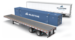 Milestone Trailers, Flatbeds and Containers